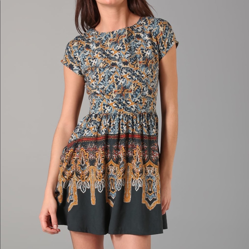 NWOT Shopbop silk Kenny Penny Pockets Dress